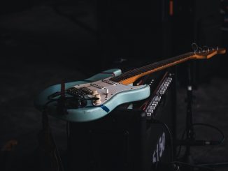 Blue Stratocaster